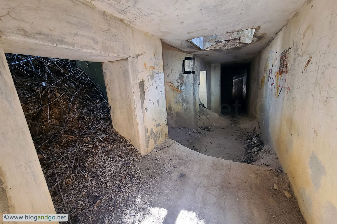 Shing Mun Redoubt - Shaftesbury Avenue Blocked Exits
